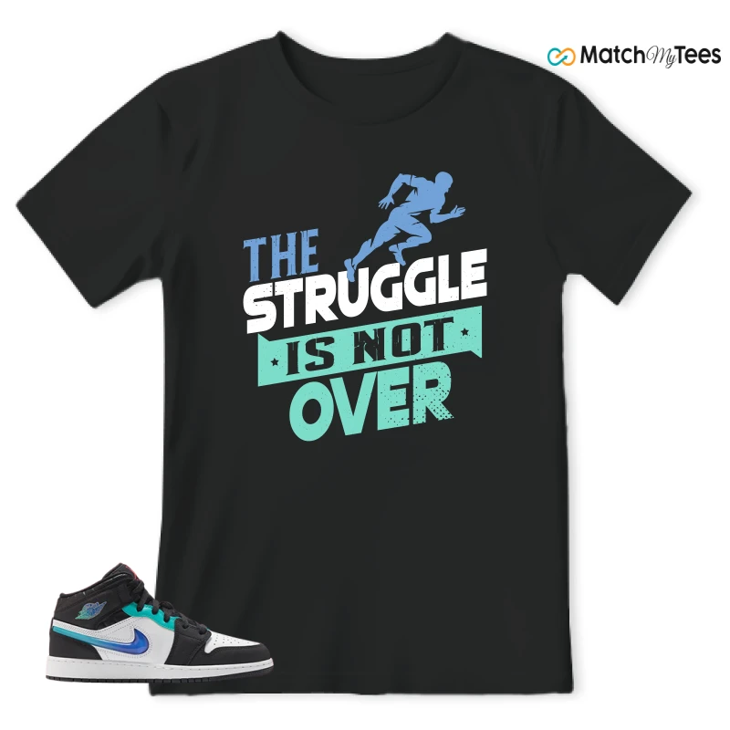 NIKE AIR JORDAN 1 MID RACING SNEAKER Matching Tees t-shirt