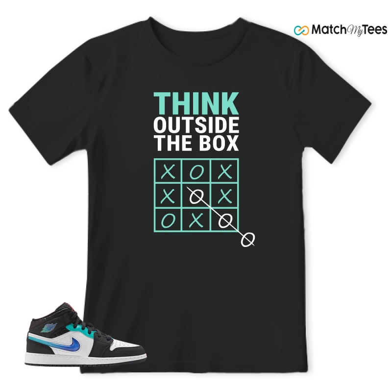 NIKE AIR JORDAN 1 MID RACING SNEAKER Matching Tees t-shirt