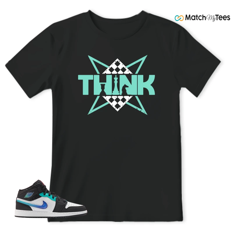 NIKE AIR JORDAN 1 MID RACING SNEAKER Matching Tees t-shirt