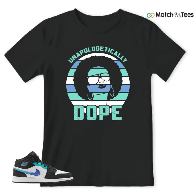 NIKE AIR JORDAN 1 MID RACING SNEAKER Matching Tees t-shirt