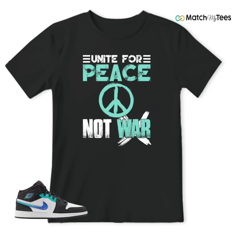 NIKE AIR JORDAN 1 MID RACING SNEAKER Matching Tees t-shirt
