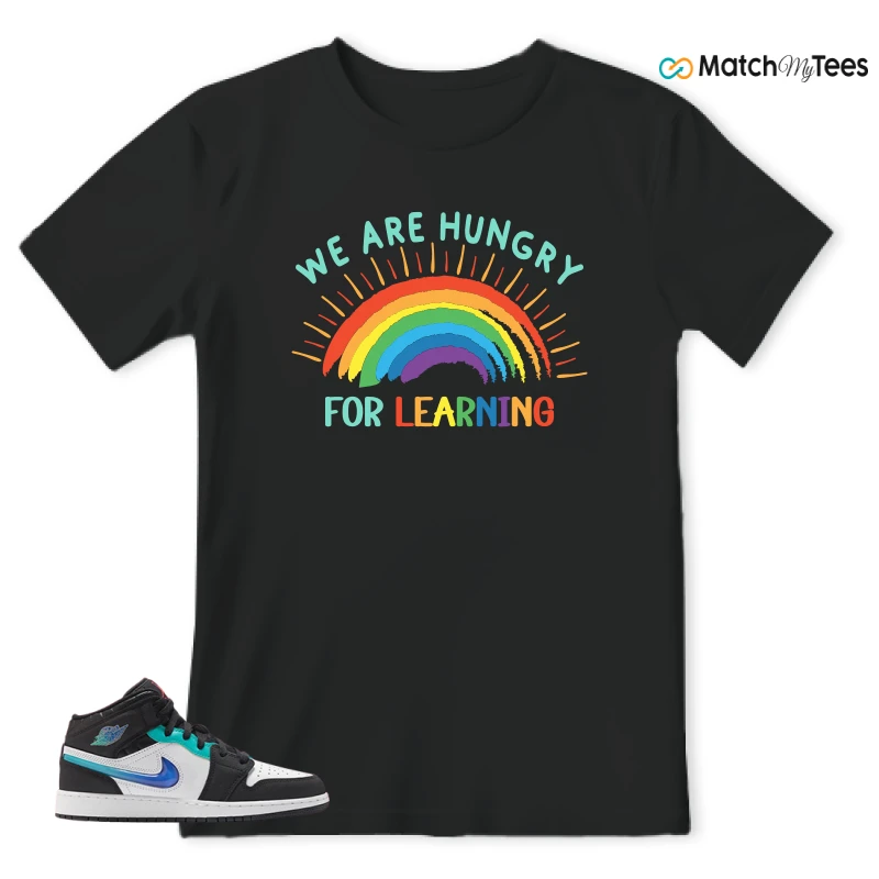 NIKE AIR JORDAN 1 MID RACING SNEAKER Matching Tees t-shirt