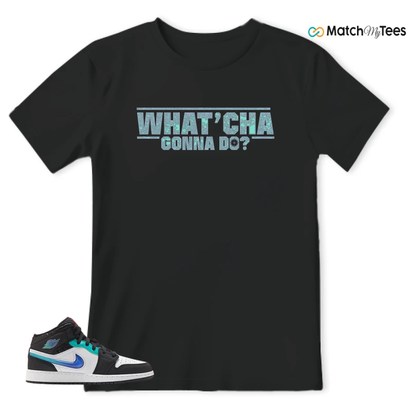 NIKE AIR JORDAN 1 MID RACING SNEAKER Matching Tees t-shirt