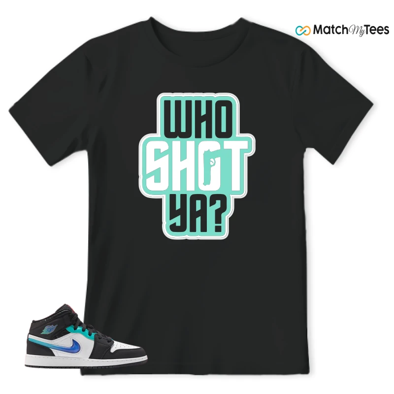 NIKE AIR JORDAN 1 MID RACING SNEAKER Matching Tees t-shirt