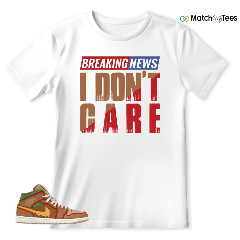 NIKE AIR JORDAN 1 MID SE CHEESEBURGER SNEAKER Matching Tees t-shirt