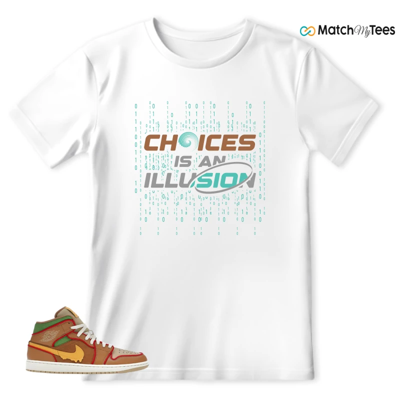 NIKE AIR JORDAN 1 MID SE CHEESEBURGER SNEAKER Matching Tees t-shirt