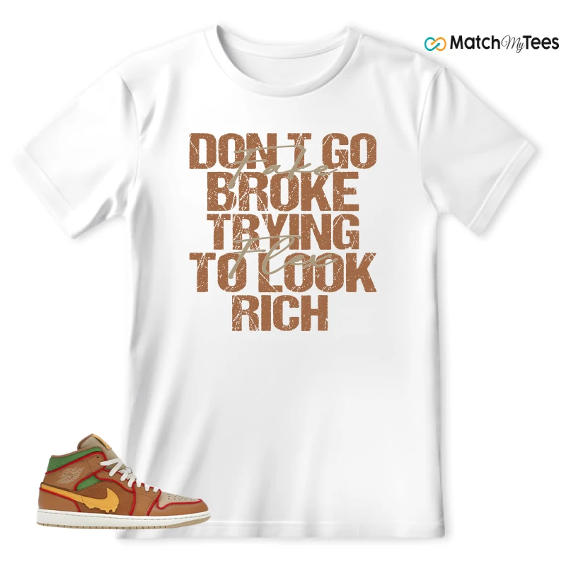 NIKE AIR JORDAN 1 MID SE CHEESEBURGER SNEAKER Matching Tees t-shirt