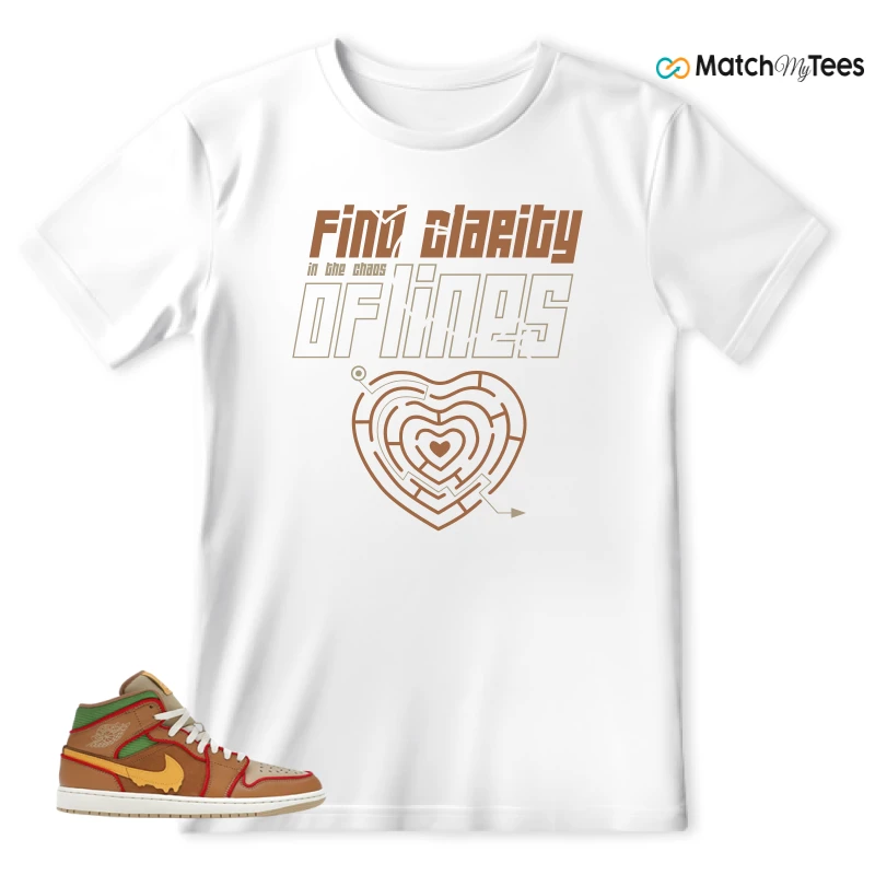 NIKE AIR JORDAN 1 MID SE CHEESEBURGER SNEAKER Matching Tees t-shirt