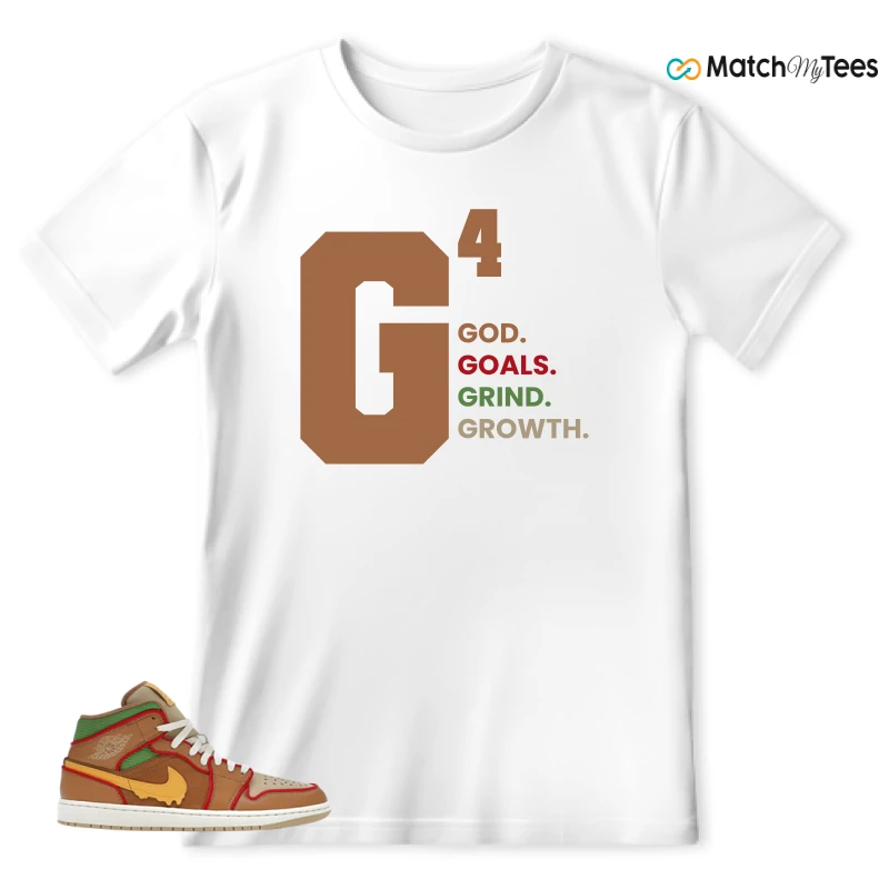 NIKE AIR JORDAN 1 MID SE CHEESEBURGER SNEAKER Matching Tees t-shirt
