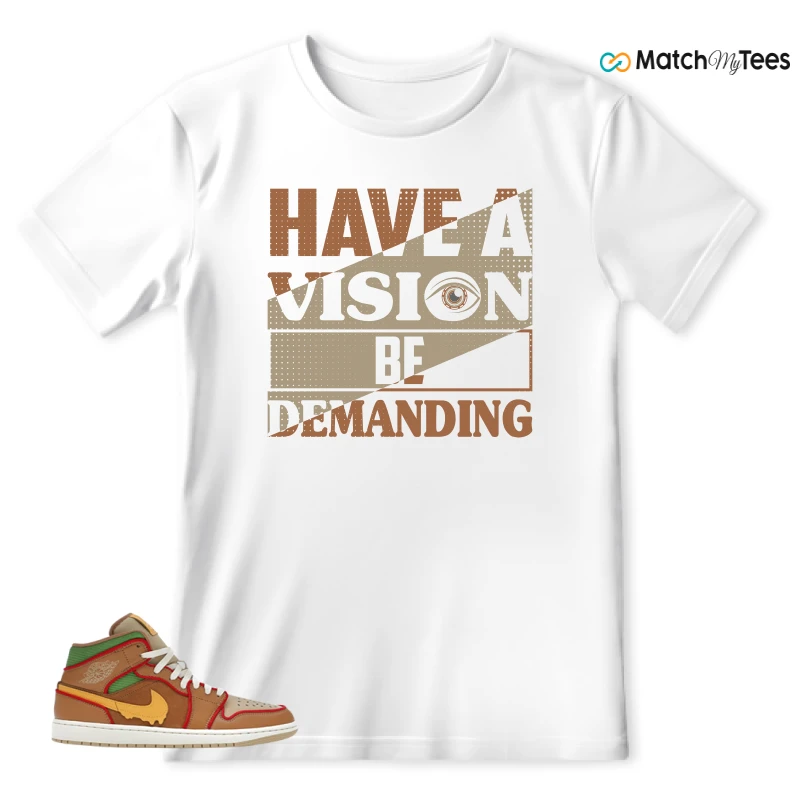NIKE AIR JORDAN 1 MID SE CHEESEBURGER SNEAKER Matching Tees t-shirt