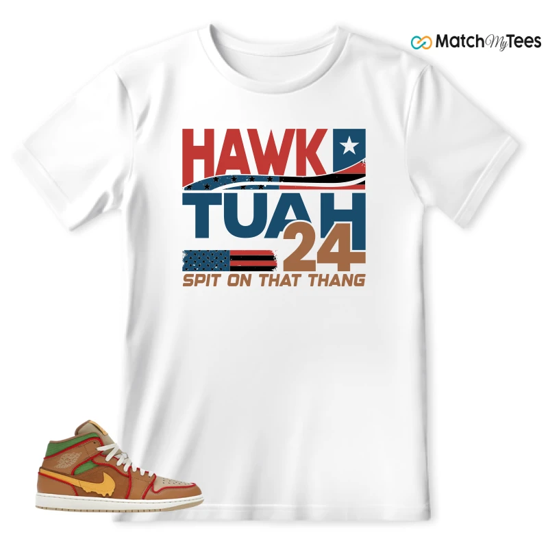 NIKE AIR JORDAN 1 MID SE CHEESEBURGER SNEAKER Matching Tees t-shirt