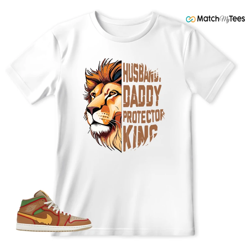 NIKE AIR JORDAN 1 MID SE CHEESEBURGER SNEAKER Matching Tees t-shirt