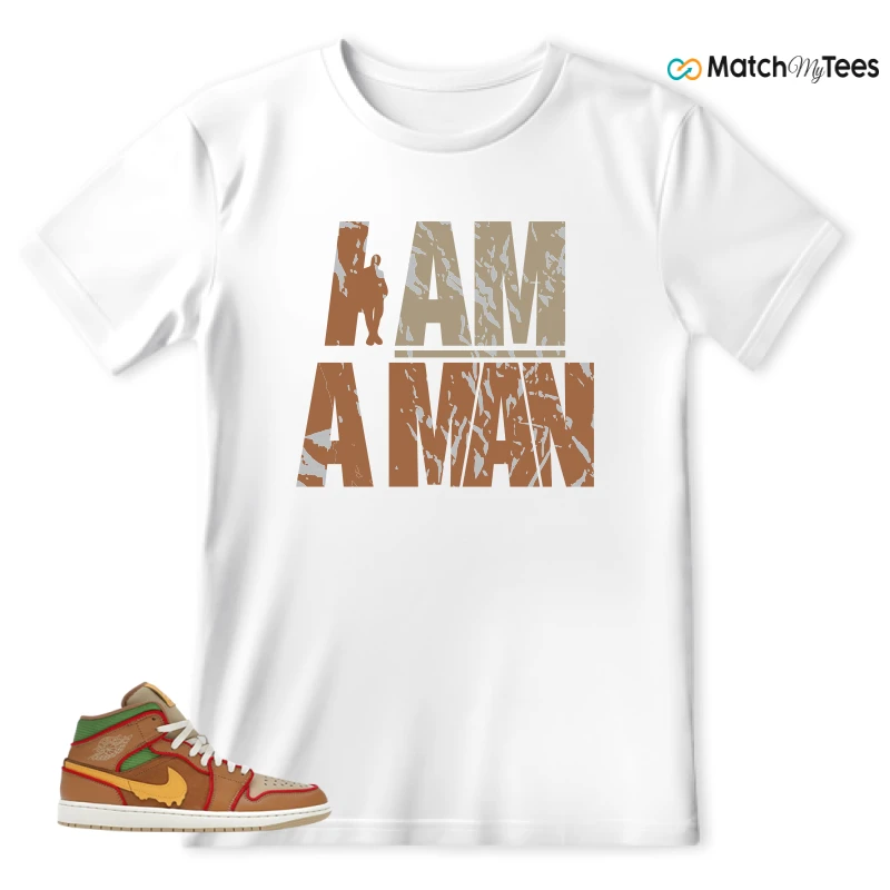 NIKE AIR JORDAN 1 MID SE CHEESEBURGER SNEAKER Matching Tees t-shirt