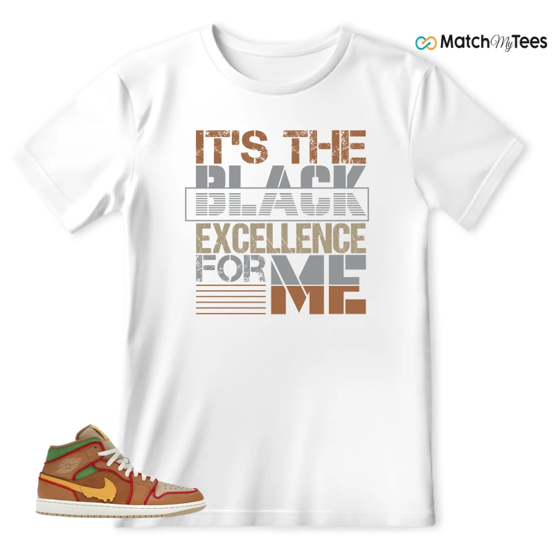 NIKE AIR JORDAN 1 MID SE CHEESEBURGER SNEAKER Matching Tees t-shirt
