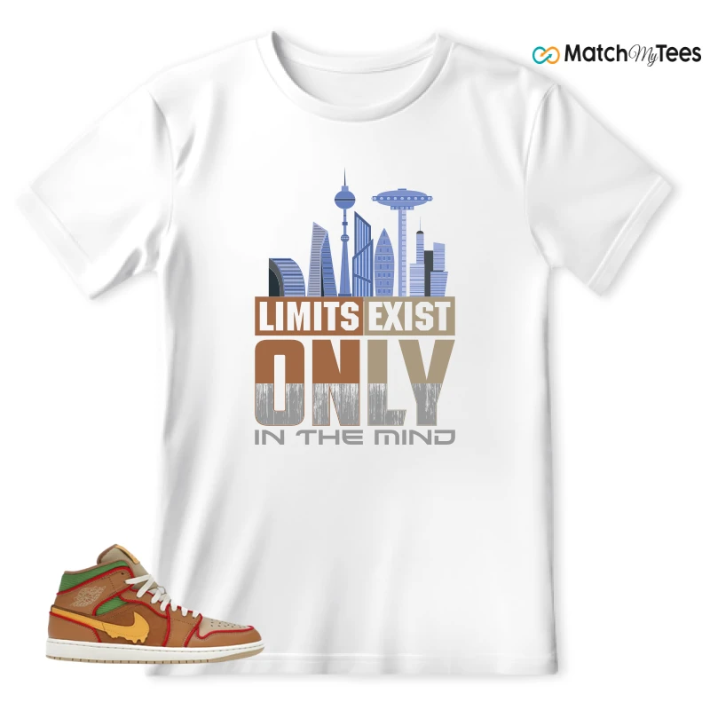 NIKE AIR JORDAN 1 MID SE CHEESEBURGER SNEAKER Matching Tees t-shirt