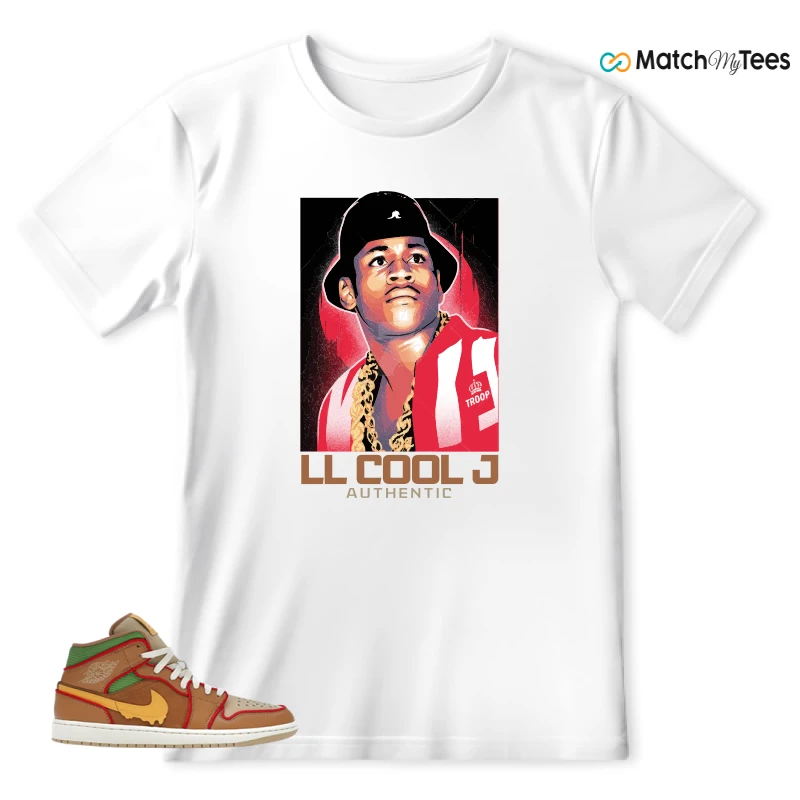 NIKE AIR JORDAN 1 MID SE CHEESEBURGER SNEAKER Matching Tees t-shirt