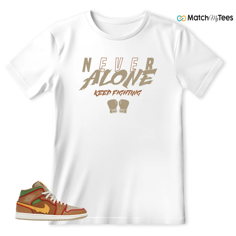 NIKE AIR JORDAN 1 MID SE CHEESEBURGER SNEAKER Matching Tees t-shirt