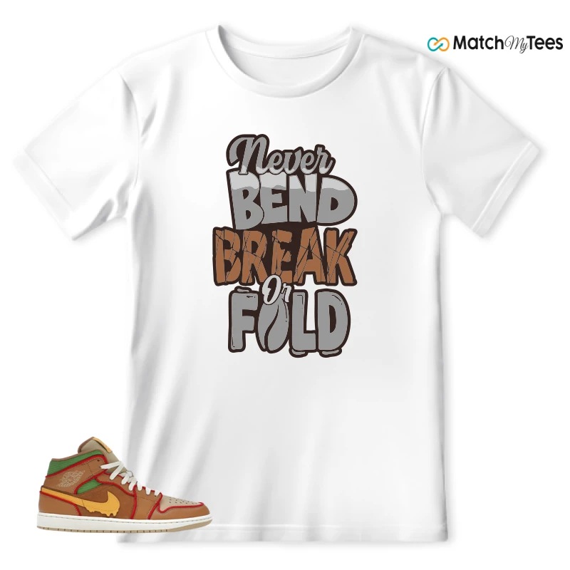 NIKE AIR JORDAN 1 MID SE CHEESEBURGER SNEAKER Matching Tees t-shirt