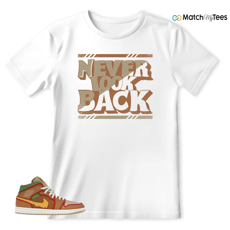 NIKE AIR JORDAN 1 MID SE CHEESEBURGER SNEAKER Matching Tees t-shirt