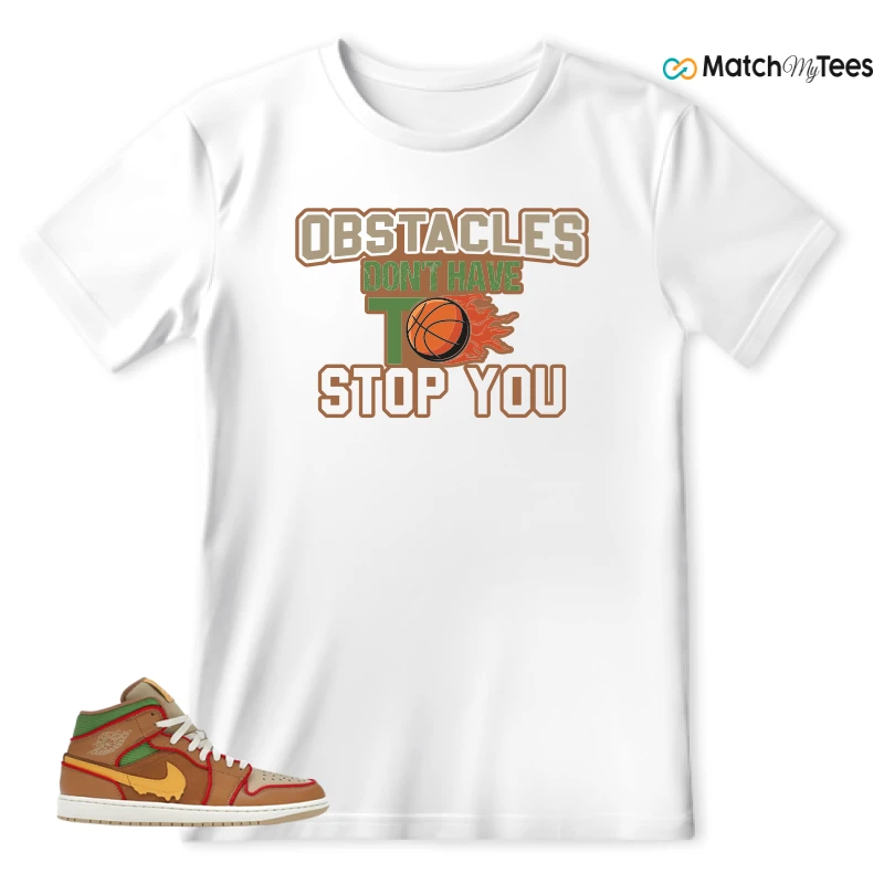 NIKE AIR JORDAN 1 MID SE CHEESEBURGER SNEAKER Matching Tees t-shirt