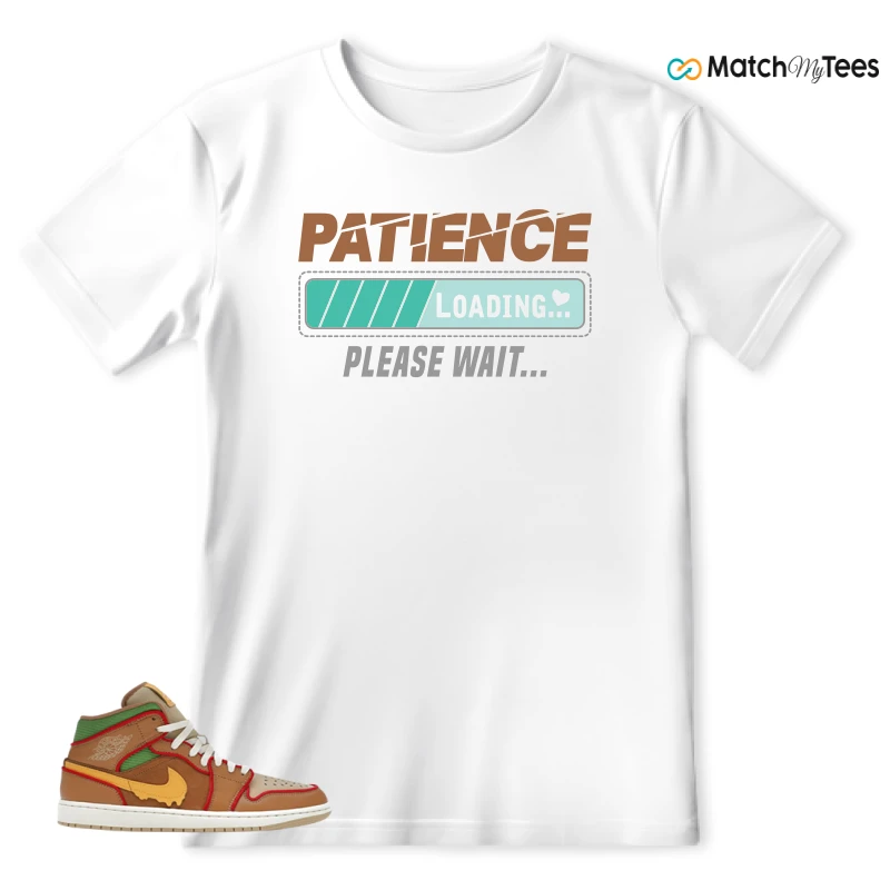 NIKE AIR JORDAN 1 MID SE CHEESEBURGER SNEAKER Matching Tees t-shirt