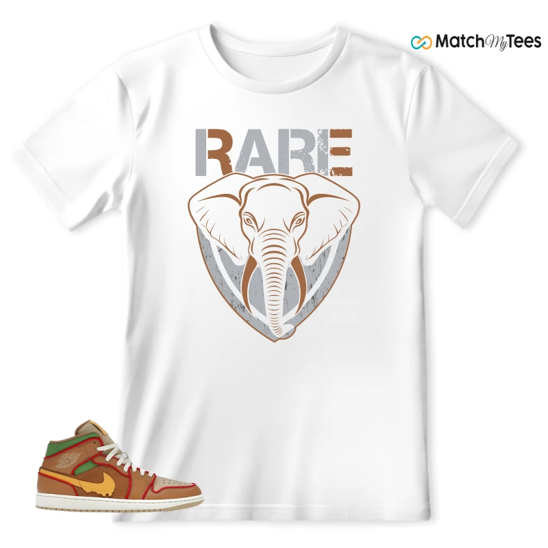 NIKE AIR JORDAN 1 MID SE CHEESEBURGER SNEAKER Matching Tees t-shirt