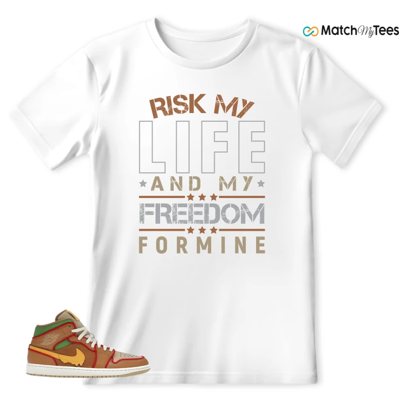 NIKE AIR JORDAN 1 MID SE CHEESEBURGER SNEAKER Matching Tees t-shirt