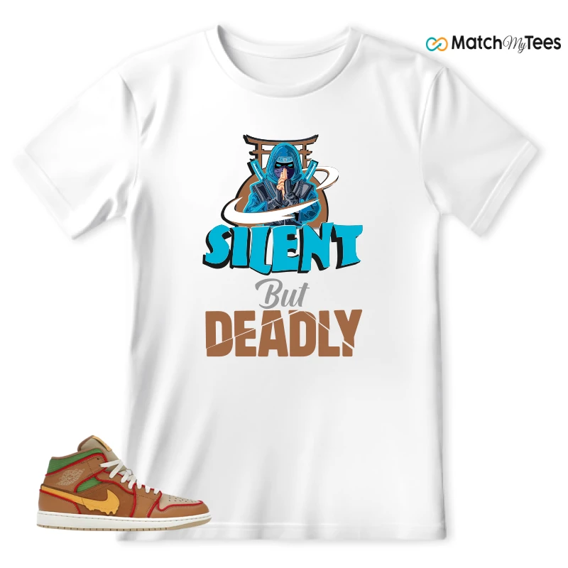 NIKE AIR JORDAN 1 MID SE CHEESEBURGER SNEAKER Matching Tees t-shirt