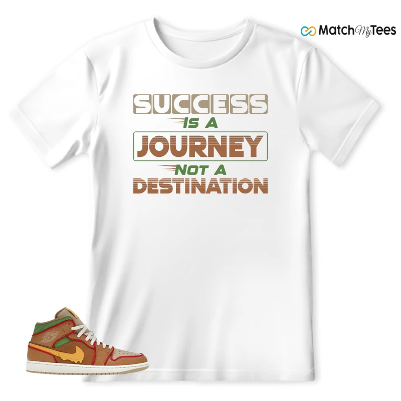 NIKE AIR JORDAN 1 MID SE CHEESEBURGER SNEAKER Matching Tees t-shirt