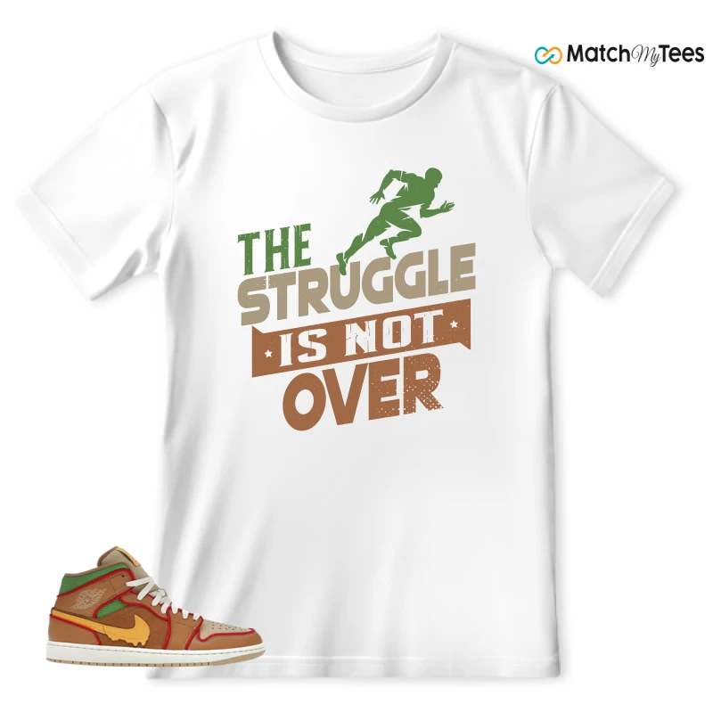NIKE AIR JORDAN 1 MID SE CHEESEBURGER SNEAKER Matching Tees t-shirt