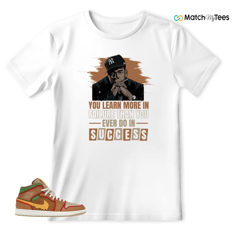 NIKE AIR JORDAN 1 MID SE CHEESEBURGER SNEAKER Matching Tees t-shirt