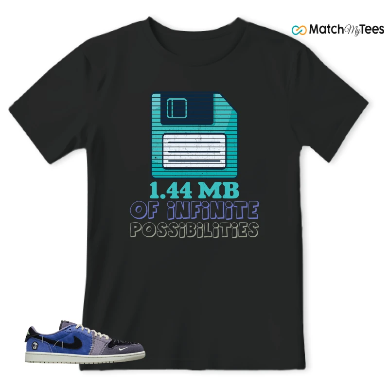 NIKE AIR JORDAN 1 RETRO LOW OG X ZION WILLIAMSON VOODOO ALTERNATE SNEAKER Matching Tees t-shirt