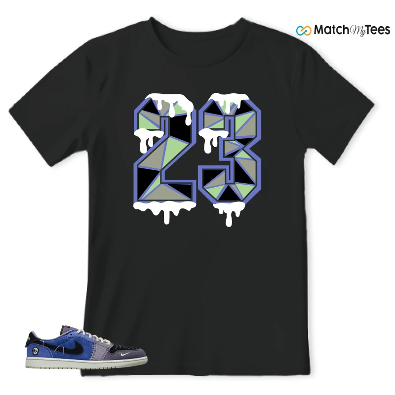 NIKE AIR JORDAN 1 RETRO LOW OG X ZION WILLIAMSON VOODOO ALTERNATE SNEAKER Matching Tees t-shirt