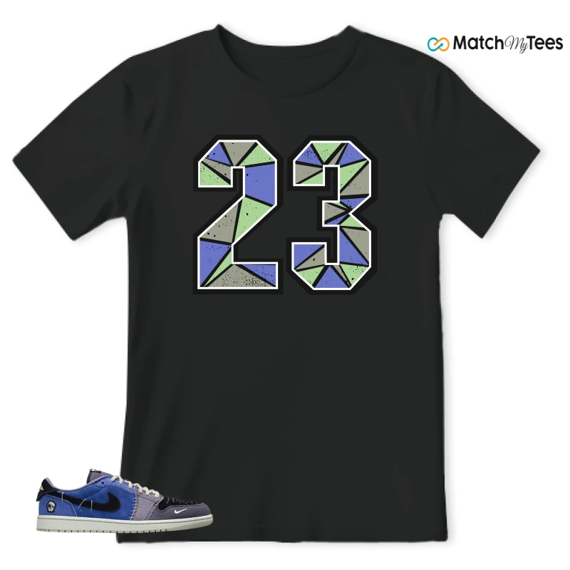 NIKE AIR JORDAN 1 RETRO LOW OG X ZION WILLIAMSON VOODOO ALTERNATE SNEAKER Matching Tees t-shirt