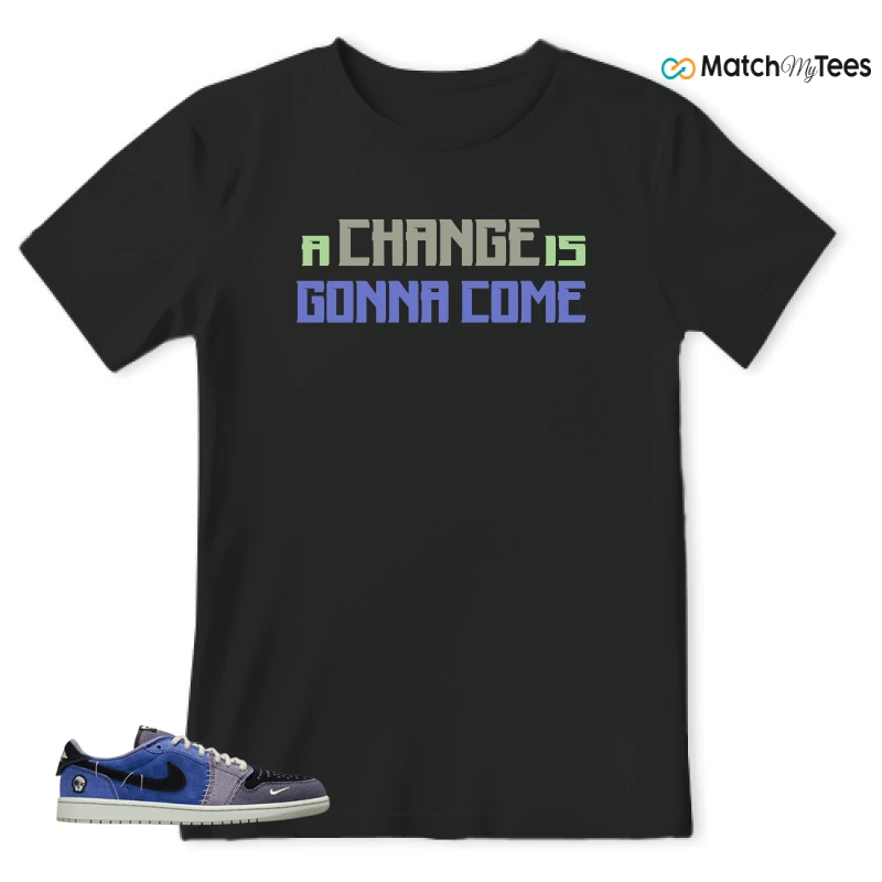 NIKE AIR JORDAN 1 RETRO LOW OG X ZION WILLIAMSON VOODOO ALTERNATE SNEAKER Matching Tees t-shirt
