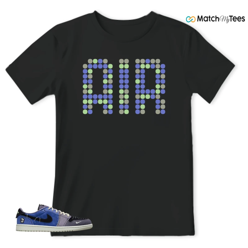 NIKE AIR JORDAN 1 RETRO LOW OG X ZION WILLIAMSON VOODOO ALTERNATE SNEAKER Matching Tees t-shirt