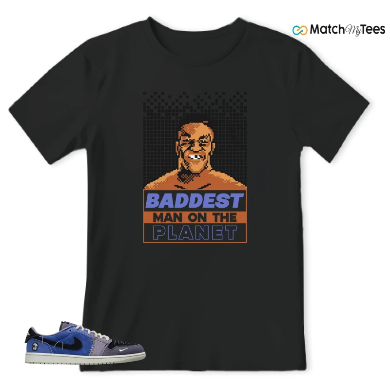 NIKE AIR JORDAN 1 RETRO LOW OG X ZION WILLIAMSON VOODOO ALTERNATE SNEAKER Matching Tees t-shirt
