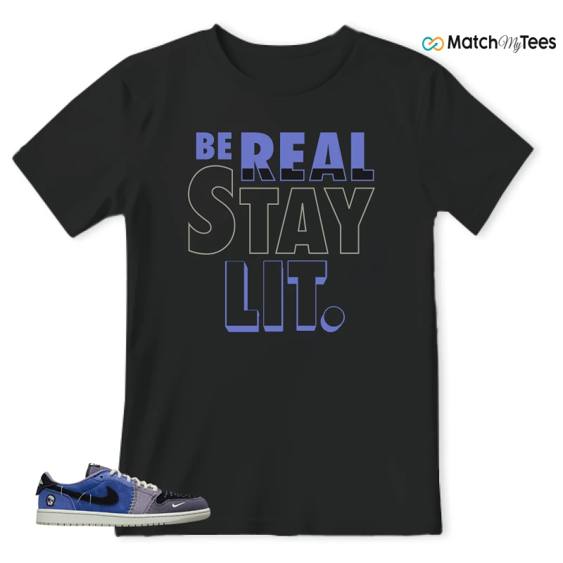 NIKE AIR JORDAN 1 RETRO LOW OG X ZION WILLIAMSON VOODOO ALTERNATE SNEAKER Matching Tees t-shirt