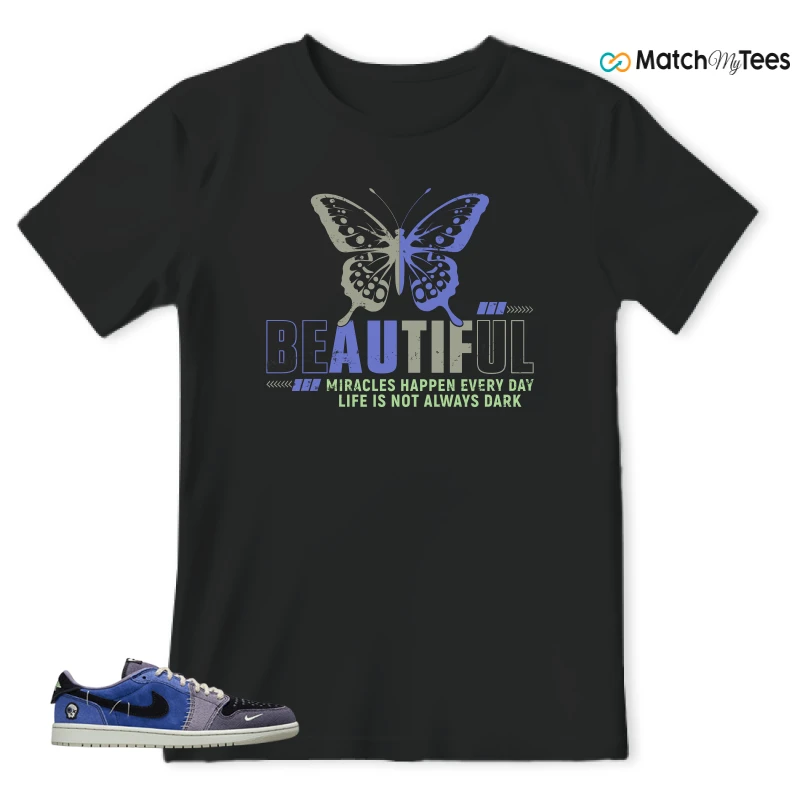 NIKE AIR JORDAN 1 RETRO LOW OG X ZION WILLIAMSON VOODOO ALTERNATE SNEAKER Matching Tees t-shirt