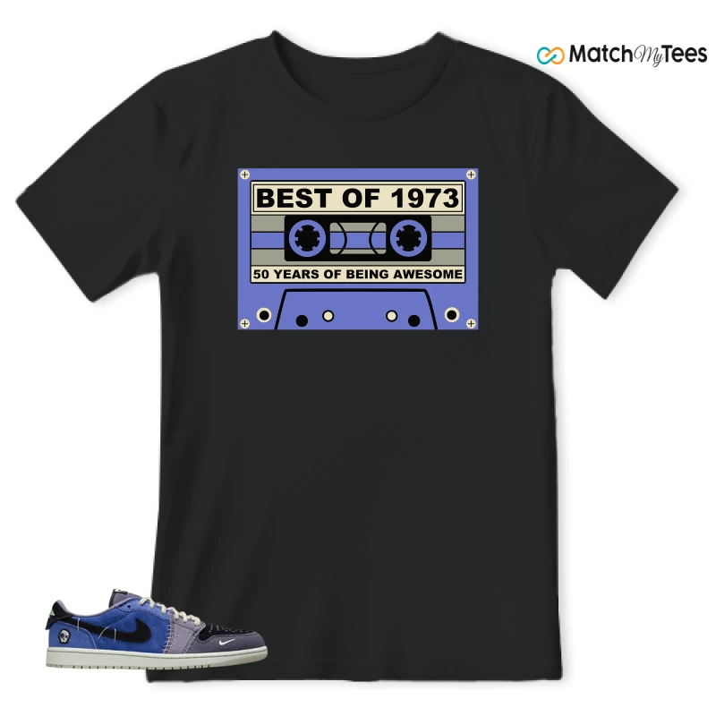 NIKE AIR JORDAN 1 RETRO LOW OG X ZION WILLIAMSON VOODOO ALTERNATE SNEAKER Matching Tees t-shirt