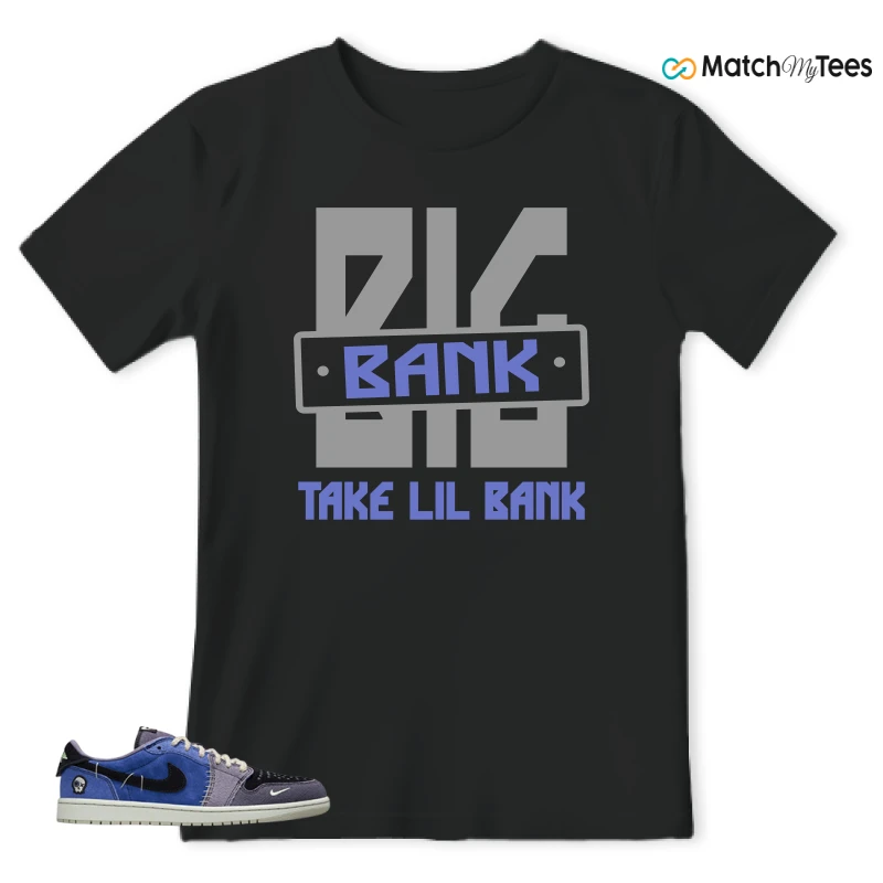 NIKE AIR JORDAN 1 RETRO LOW OG X ZION WILLIAMSON VOODOO ALTERNATE SNEAKER Matching Tees t-shirt
