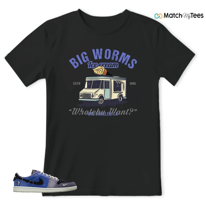 NIKE AIR JORDAN 1 RETRO LOW OG X ZION WILLIAMSON VOODOO ALTERNATE SNEAKER Matching Tees t-shirt