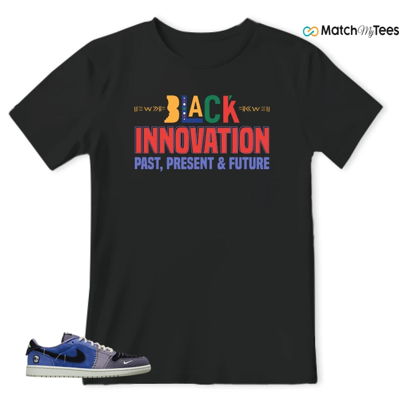 NIKE AIR JORDAN 1 RETRO LOW OG X ZION WILLIAMSON VOODOO ALTERNATE SNEAKER Matching Tees t-shirt