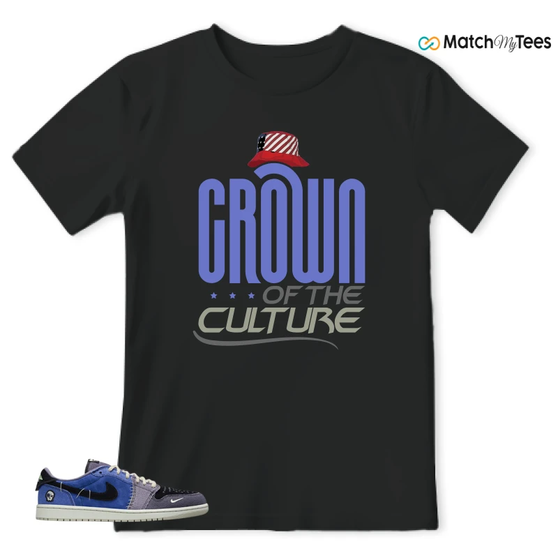 NIKE AIR JORDAN 1 RETRO LOW OG X ZION WILLIAMSON VOODOO ALTERNATE SNEAKER Matching Tees t-shirt