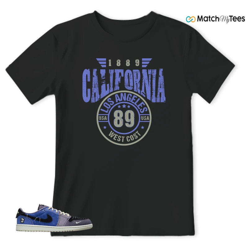 NIKE AIR JORDAN 1 RETRO LOW OG X ZION WILLIAMSON VOODOO ALTERNATE SNEAKER Matching Tees t-shirt