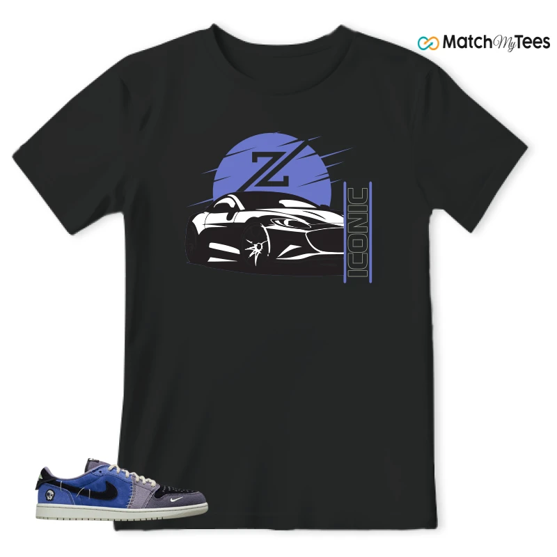 NIKE AIR JORDAN 1 RETRO LOW OG X ZION WILLIAMSON VOODOO ALTERNATE SNEAKER Matching Tees t-shirt