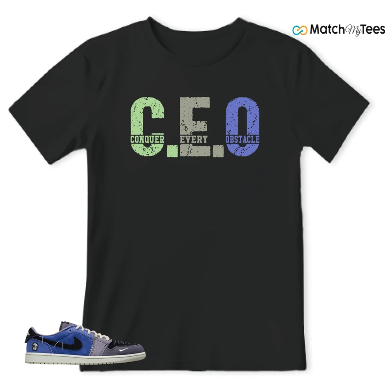 NIKE AIR JORDAN 1 RETRO LOW OG X ZION WILLIAMSON VOODOO ALTERNATE SNEAKER Matching Tees t-shirt
