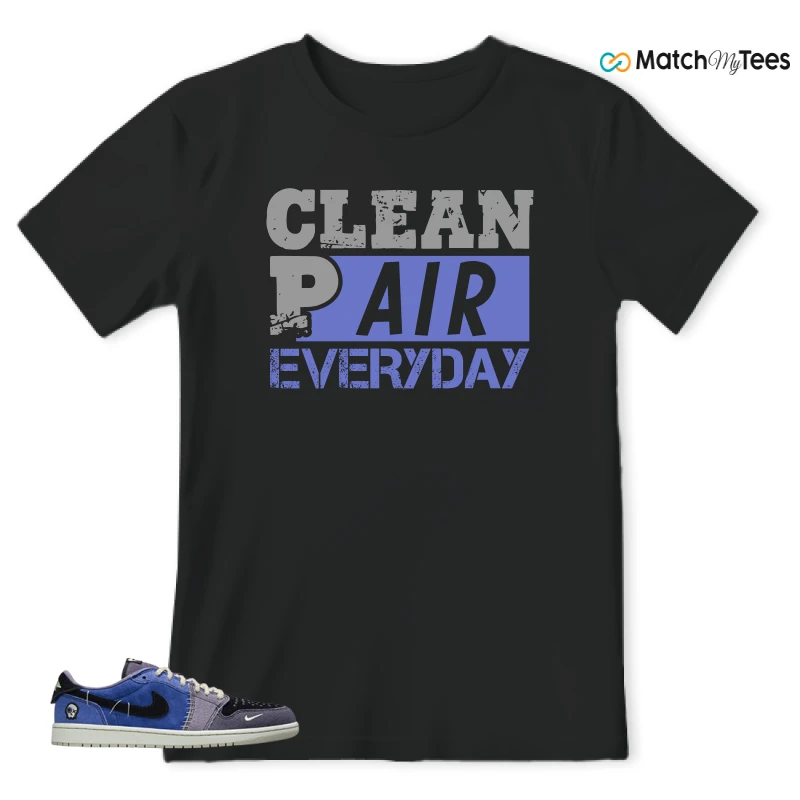NIKE AIR JORDAN 1 RETRO LOW OG X ZION WILLIAMSON VOODOO ALTERNATE SNEAKER Matching Tees t-shirt