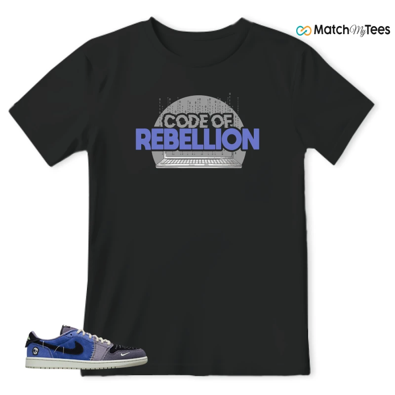 NIKE AIR JORDAN 1 RETRO LOW OG X ZION WILLIAMSON VOODOO ALTERNATE SNEAKER Matching Tees t-shirt
