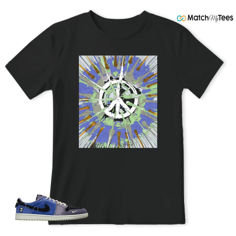 NIKE AIR JORDAN 1 RETRO LOW OG X ZION WILLIAMSON VOODOO ALTERNATE SNEAKER Matching Tees t-shirt
